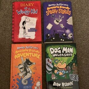 Diary of a Wimpy Kid Book Set - x4